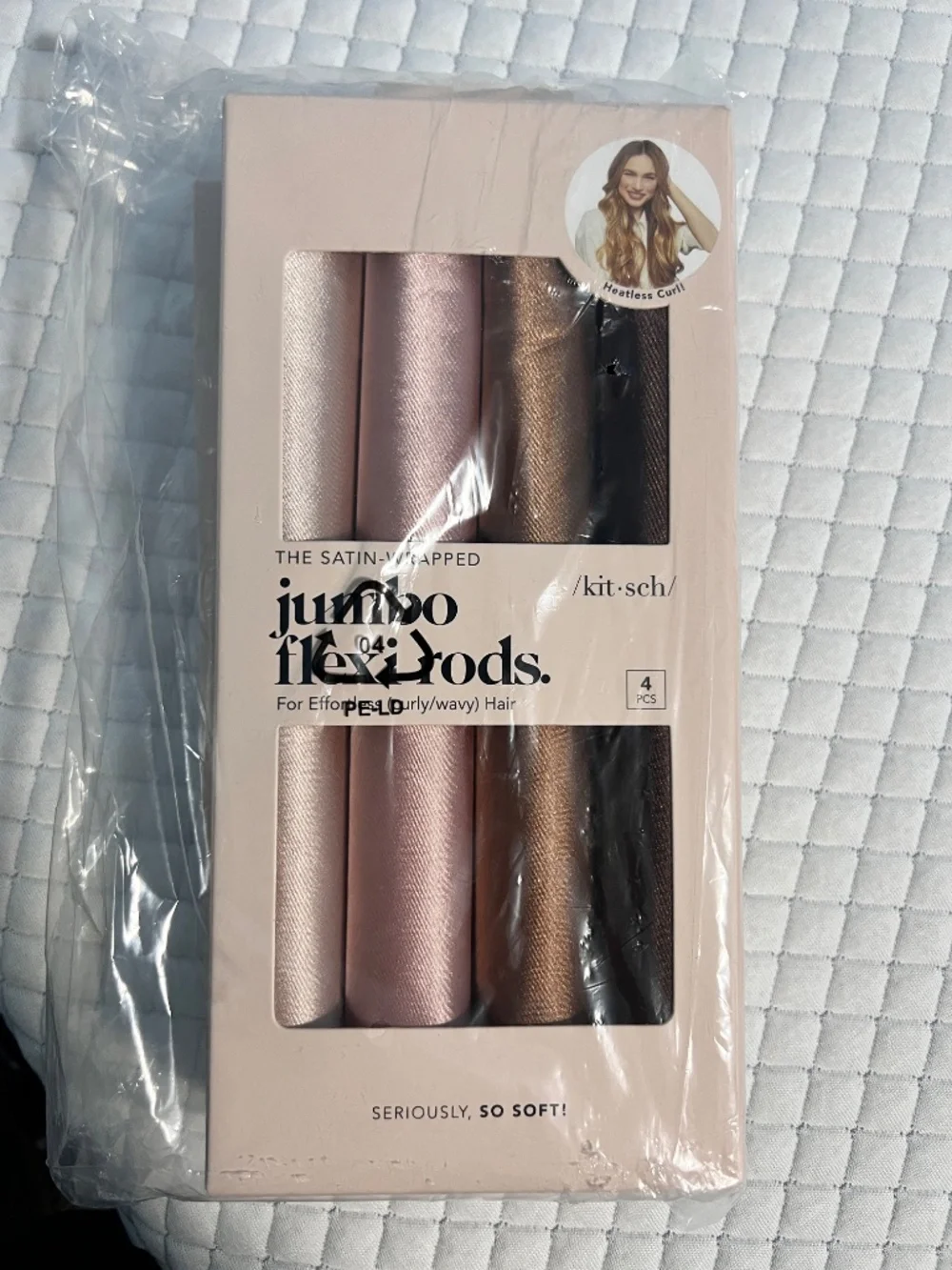 2 Pack NEW Heatless Curls